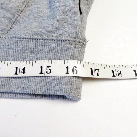Volcom Youth Hoodie Sweatshirt L 12Y Grey Cotton Blend Long Sleeve Casual - Picture 7 of 14